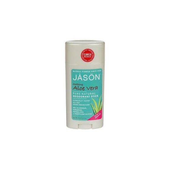 Desodorizante Stick Aloé Vera 71g - Jason - Crisdietética