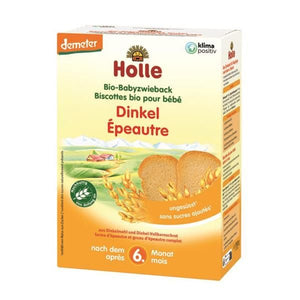 Tostas de Trigo Espelta Bio 6M 200g - Holle - Crisdietética