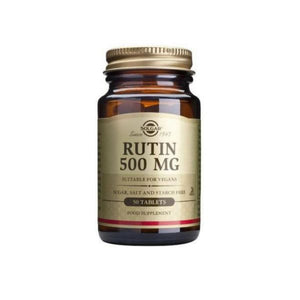 Rutin 500mg 50 Comprimidos - Solgar - Crisdietética