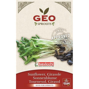 Sementes para Germinar Girassol 90g - Bavicchi - Crisdietética