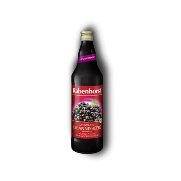 Sumo de Groselha Negra Bio 750ml - Rabenhorst - Crisdietética