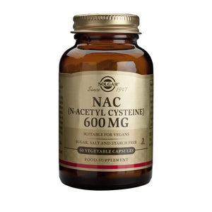 NAC 600mg 60 Cápsulas - Solgar - Crisdietética