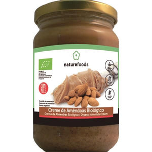 Creme de Amêndoa Biológico 300g - Naturefoods - Crisdietética