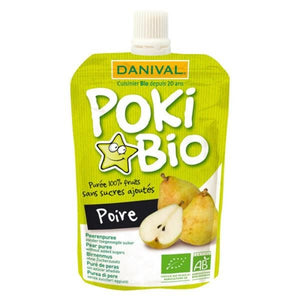 Poki Biológico de Pera 90g - Danival - Crisdietética