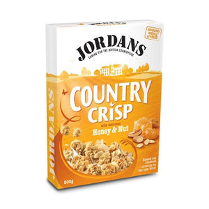 Country Crisp com Mel e Frutos Secos 500g - Jordans - Crisdietética