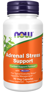 Adrenal Stress Support 90 Cápsulas - Now - Crisdietética