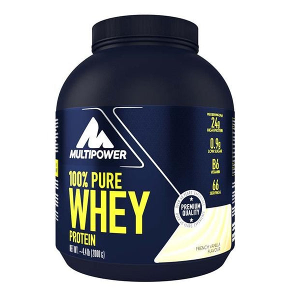 Pure Whey Protein Baunilha 2kg - MultiPower - Crisdietética