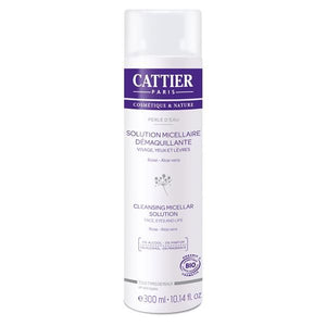 Solução Micelar Desmaquilhante para o Rosto 300ml - Cattier - Crisdietética