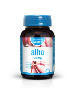 Alho 500mg 240 Cápsulas - Naturmil - Crisdietética