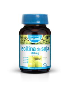 Lecitina Soja 500mg 120 Cápsulas - Naturmil - Crisdietética