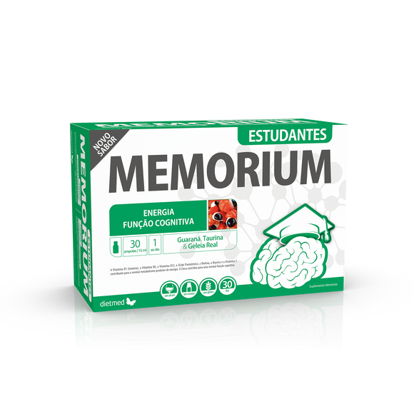 Memorium Estudante 30 Ampolas - Dietmed - Crisdietética