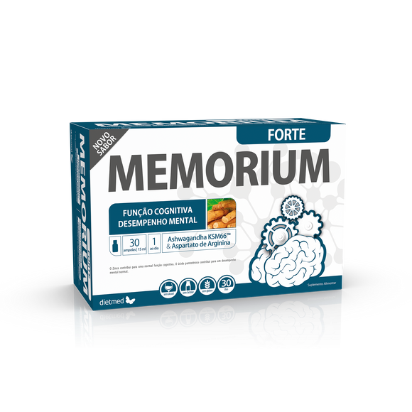 Memorium Forte 30 Ampolas - Dietmed - Crisdietética