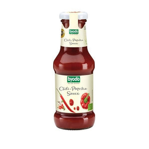 Molho Picante com Chili e Paprika 250ml - Byodo - Crisdietética