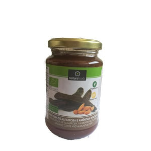 Manteiga de Alfarroba e Amêndoas Biológico 330g - Naturefoods - Crisdietética