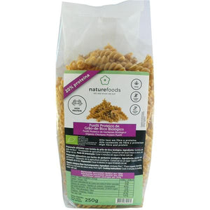 Fusilli de Grão de Bico Biológico 250g - Naturefoods - Crisdietética