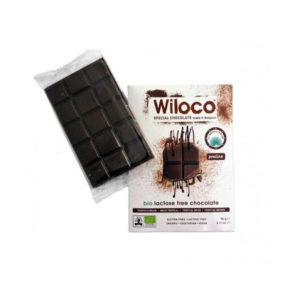 Envelope Tropical Castanho Praliné Biológico 90g - Wiloco - Crisdietética