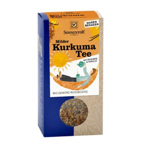 Infusão Biológica com Curcuma; Rooibos e Baunilha 120g - Sonnentor - Crisdietética