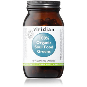 Soul Food Greens Bio 90 Cápsulas - Viridian - Crisdietética