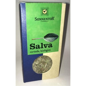 Folhas de Salva Cortadas Biológica 15g - Sonnentor - Crisdietética