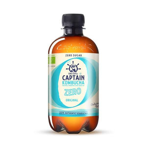 Kombucha Biológica Zero Original 400ml - The Gutsy Captain - Crisdietética