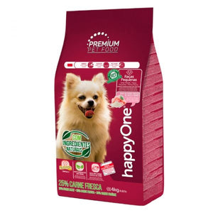 happyOne PREMIUM Cão Raças Pequenas 4kg - Crisdietética