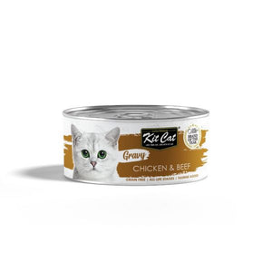 Kit Cat Molho de Frango & Vaca 70g - Crisdietética