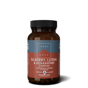 Bilberry, Lutein & Astaxanthin Complex 50 Cápsulas - Terra Nova - Crisdietética
