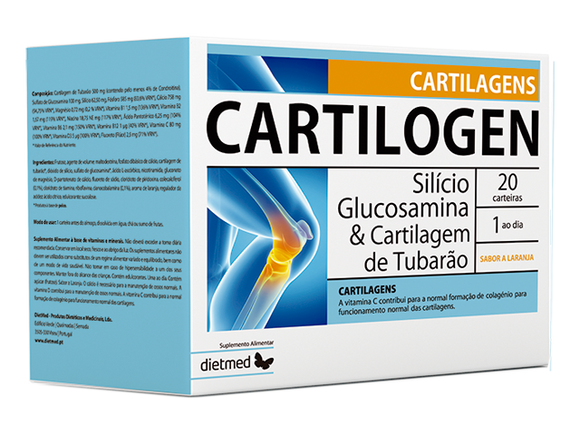 Cartilogen 20 Carteiras - Dietmed - Crisdietética