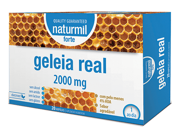 GELEIA REAL FORTE 20 X 15ML AMPOLAS - Celeiro da Saúde Lda