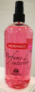 PERFUME DE INTERIOR MORANGO SPRAY 500 ML - ELEGANTE - Crisdietética