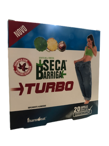 Seca Barriga Turbo 20 ampolas - Fharmonat - Crisdietética