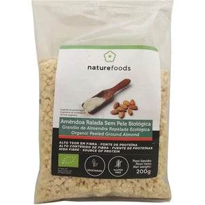 Amêndoa Ralada Biológico 200g - Naturefoods - Crisdietética