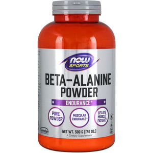 Beta-Alanine 500g - Now Sports - Crisdietética