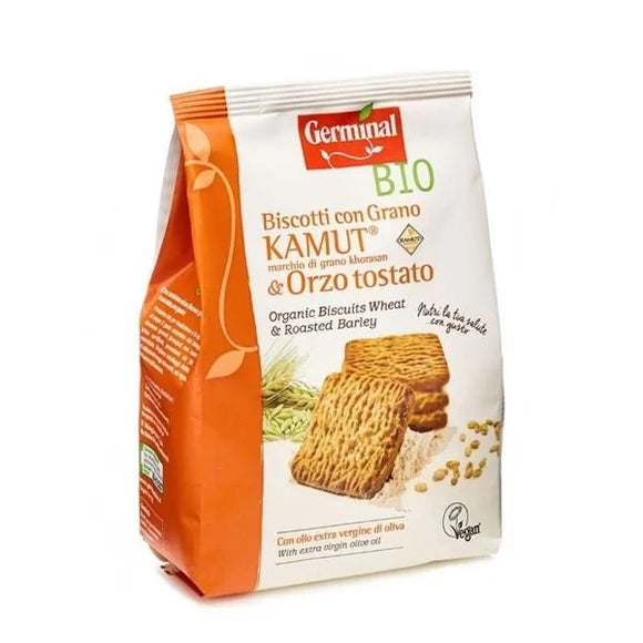 Biscoitos de Kamut + Cevada 250g - Germinal - Crisdietética