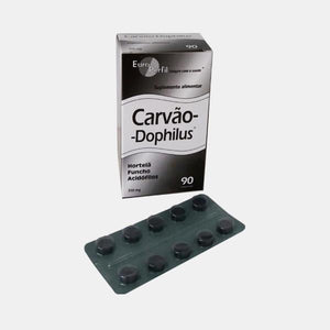 Carvão Dophilus 90 Comprimidos - Europerfil - Crisdietética