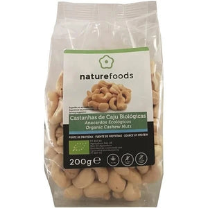 Castanhas de Caju Biológico 200g - Naturefoods - Crisdietética