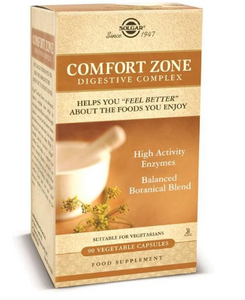 Confort Zone Digest Complex 90 Cápsulas - Solgar - Crisdietética