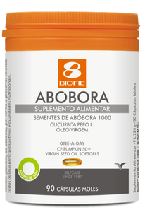 Abóbora 1000mg 90 Cápsulas - Biofil - Crisdietética