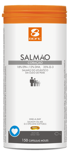 Salmão 1000mg 150 Cápsulas - Biofil - Crisdietética