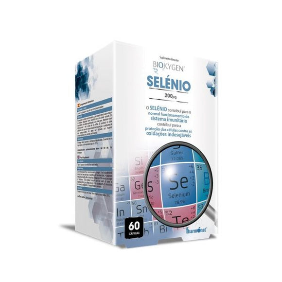 Biokygen Selénio 200mg 60 cápsulas Fharmonat - Crisdietética