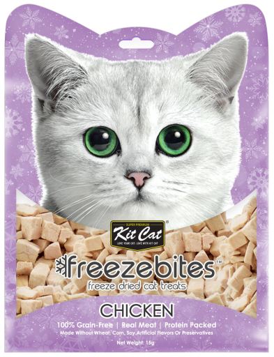 Freeze Bites Chicken 20gr- Kit Cat - Crisdietética