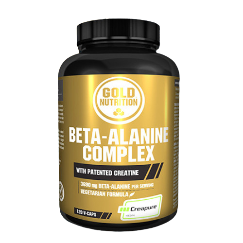 Beta-Alanine 120 Cápsulas - GoldNutrition - Crisdietética