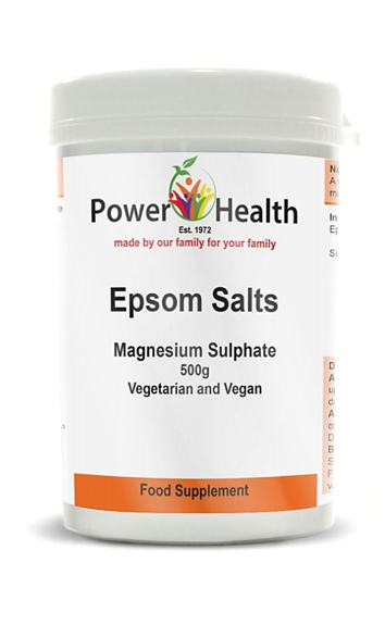 Sais de Epsom 500gr- Power Health - Crisdietética