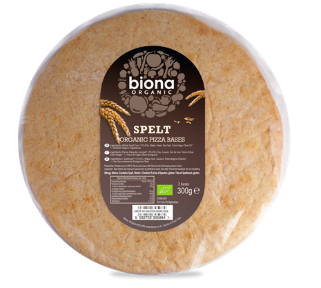 Base de Piza de Trigo Espelta BIO 300g - Biona - Crisdietética