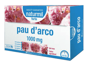 Pau d'Arco Forte 20 Ampolas - Naturmil - Crisdietética