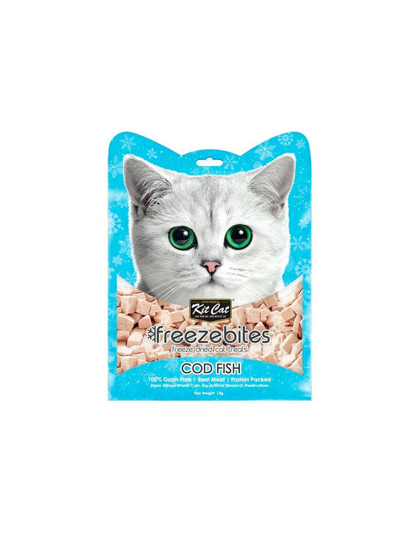 Freeze Bites Cod Fish 20gr- Kit Cat - Crisdietética