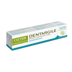 Pasta de Dentes de Argila + Menta 75ml - Cattier - Crisdietética