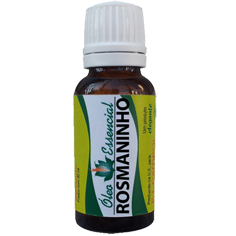 Óleo Essencial Rosmaninho 20ml - Elegante - Crisdietética