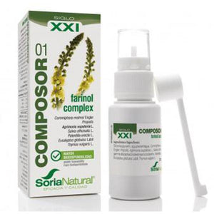 Soria Natural Extrato de Composor 01 (Fórmula XXI) 50ml - Crisdietética