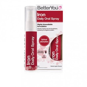 Spray Oral Ferro 5mg de Maça 25ml - Betteryou - Crisdietética